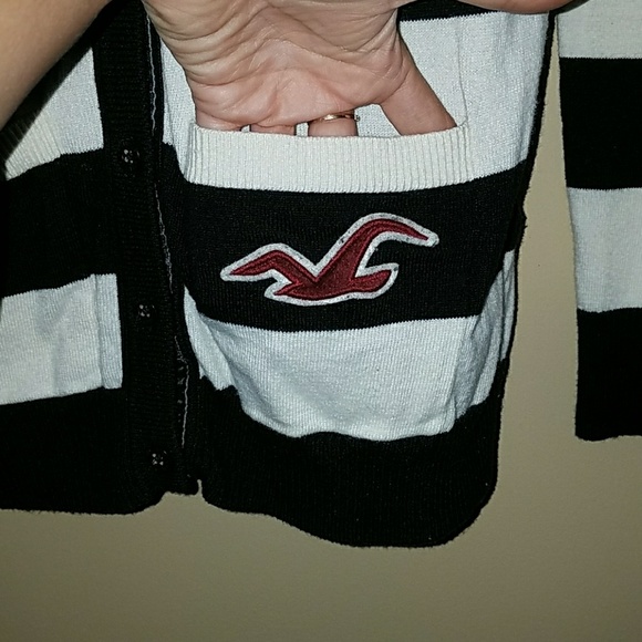 Hollister halfway button-up cardigan sweater - Picture 3 of 3